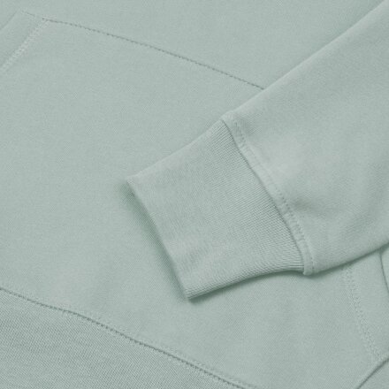 Толстовка с капюшоном унисекс Hoodie, серо-зеленая Толстовка с капюшоном унисекс Hoodie, серо-зеленая