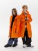 Дождевик детский RainDrop Kids, оранжевый с нанесением логотипа
