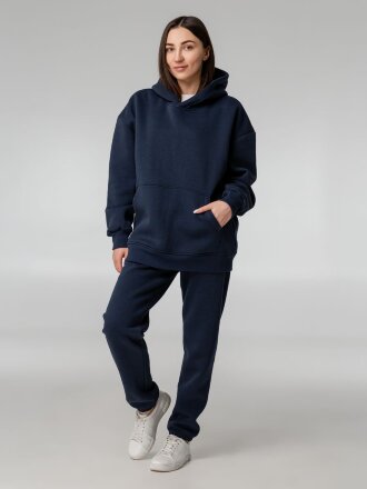 Худи Kulonga Oversize, темно-синее Худи Kulonga Oversize, темно-синее