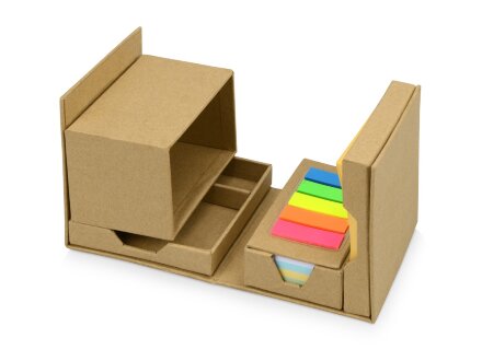 Куб настольный для записей Брик, крафт Куб настольный для записей Брик, крафт