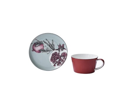 Набор чашка и блюдце Valerie Concept TEA SET 1 BLU Набор чашка и блюдце Valerie Concept TEA SET 1 BLU