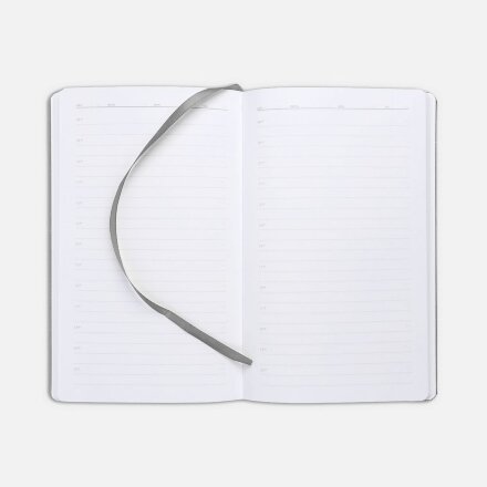 Ежедневник Nova Round, недатированный, серый