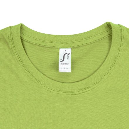 Футболка унисекс Regent 150, зеленое яблоко Футболка унисекс Regent 150, зеленое яблоко