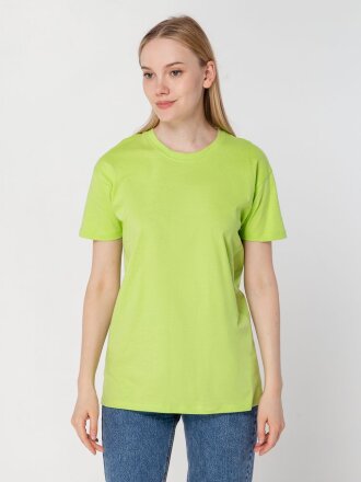 Футболка унисекс Regent 150, зеленое яблоко Футболка унисекс Regent 150, зеленое яблоко