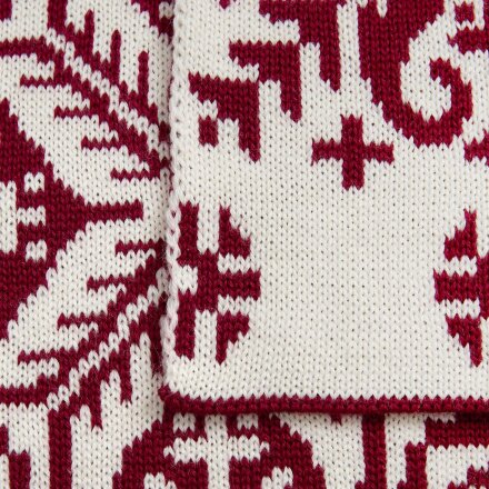 Шарф Wintertude L, красный с белым Шарф Wintertude L, красный с белым