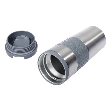 Термостакан Hard Work, вакуумный, серебристый Термостакан Hard Work, вакуумный, серебристый