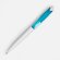 Ручка шариковая Bento, белая с голубым Ручка шариковая Bento, белая с голубым