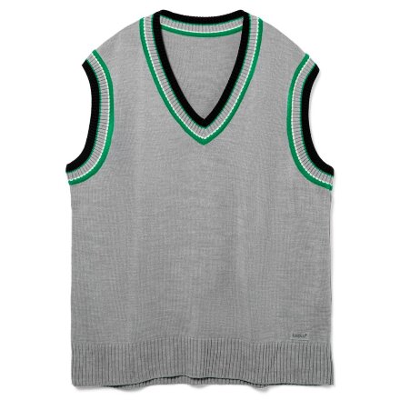 Жилет оверсайз унисекс Cornell в сумке, светло-серый Жилет оверсайз унисекс Cornell в сумке, светло-серый