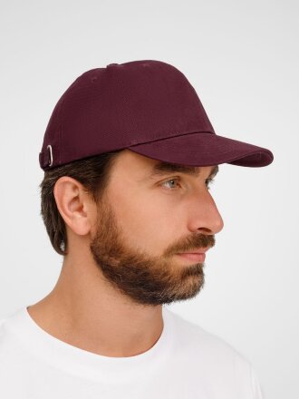 Бейсболка Buffalo, бордовая Бейсболка Buffalo, бордовая