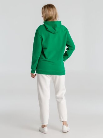 Толстовка с капюшоном унисекс Hoodie, зеленая Толстовка с капюшоном унисекс Hoodie, зеленая