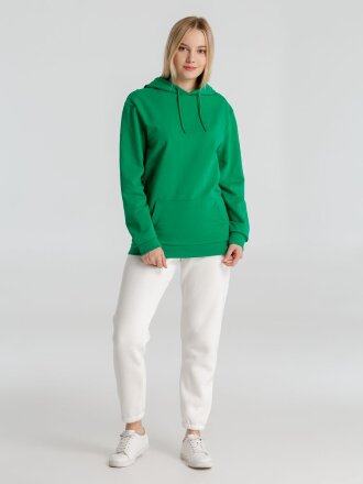 Толстовка с капюшоном унисекс Hoodie, зеленая Толстовка с капюшоном унисекс Hoodie, зеленая