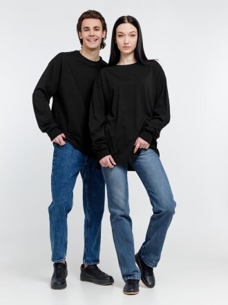 Футболка оверсайз унисекс Сity Sapiens, черная Футболка оверсайз унисекс Сity Sapiens, черная