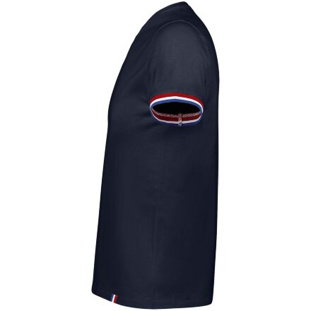 Футболка мужская Rainbow Men, темно-синяя с ярко-синим Футболка мужская Rainbow Men, темно-синяя с ярко-синим