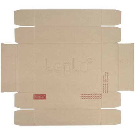 Коробка Teplo, большая, крафт Коробка Teplo, большая, крафт