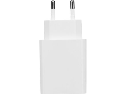 Сетевое зарядное устройство c выходами USB-A и USB-C Recharger, 10 Вт, белый Сетевое зарядное устройство c выходами USB-A и USB-C Recharger, 10 Вт, белый