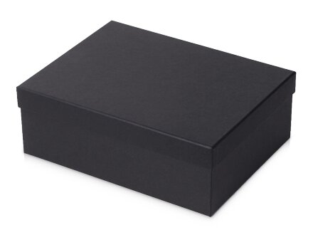 Подарочный набор с зонтом и термосом, черный