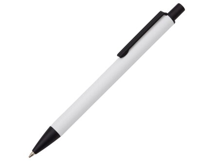 Ручка металлическая шариковая Groove M Recy, белый