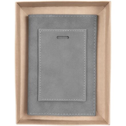 Набор Nubuk Travel, серый Набор Nubuk Travel, серый