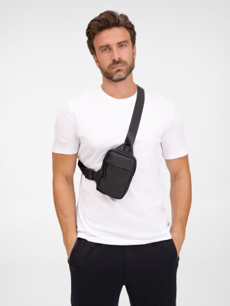 Спортивная кросс-боди сумка UrbanHike, черная