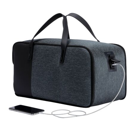 Дорожная сумка FlexPack Go, темно-серая Дорожная сумка FlexPack Go, темно-серая