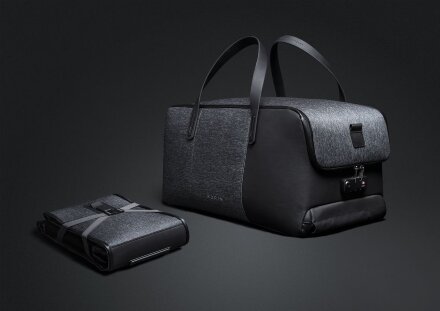 Дорожная сумка FlexPack Go, темно-серая Дорожная сумка FlexPack Go, темно-серая