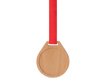 Медаль из бука Round, круг