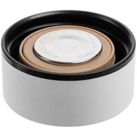 Термос с ситечком Percola, белый Термос с ситечком Percola, белый