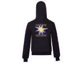 Худи Warsaw, унисекс, черный, ДТФ текстиль и термотрансфер