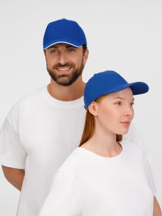 Бейсболка Buffalo, ярко-синяя Бейсболка Buffalo, ярко-синяя