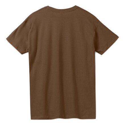 Футболка унисекс Regent 150, коричневая Футболка унисекс Regent 150, коричневая