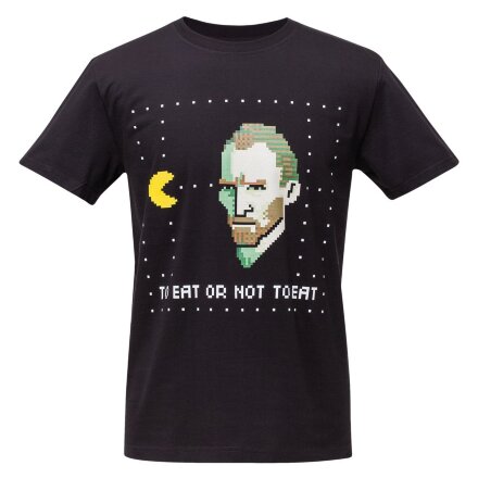 Футболка мужская «Ван-Пакман», черная Футболка мужская «Ван-Пакман», черная