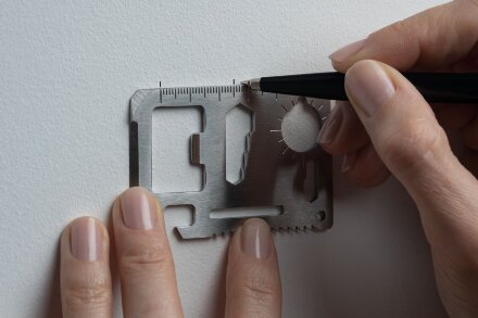 Мультитул Dextro, серебристый Мультитул Dextro, серебристый