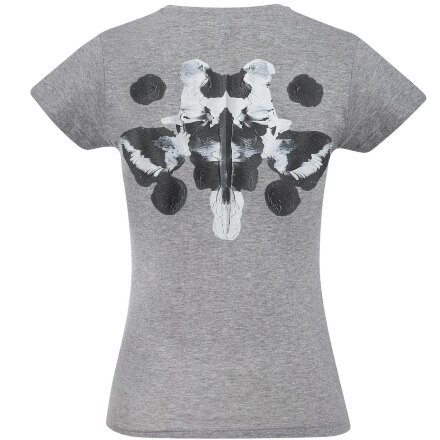 Футболка женская «Подсознательность», серый меланж Футболка женская «Подсознательность», серый меланж