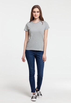 Футболка женская «Подсознательность», серый меланж Футболка женская «Подсознательность», серый меланж