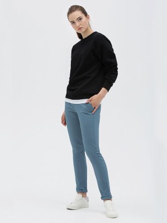 Толстовка унисекс Sully, черная Толстовка унисекс Sully, черная