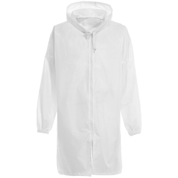 Дождевик Rainman Zip, белый с нанесением логотипа
