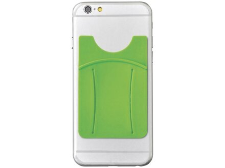 Картхолдер для телефона с держателем Trighold, лайм Картхолдер для телефона с держателем Trighold, лайм