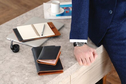 Блокнот Kalsa Palermo, синий Блокнот Kalsa Palermo, синий