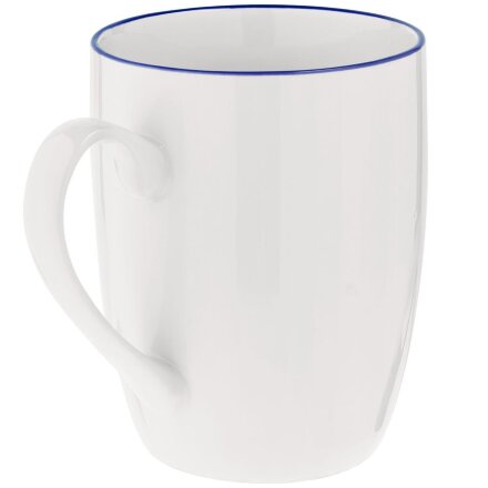 Кружка Simmy, белая с синим Кружка Simmy, белая с синим