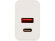 Сетевое зарядное устройство c выходами USB-A и USB-C Recharger Pro, быстрая зарядка QC/PD, 30 Вт, белый