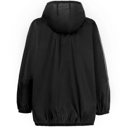 Дождевик-анорак Alatau, укороченный, черный, единый размер Дождевик-анорак Alatau, укороченный, черный, единый размер
