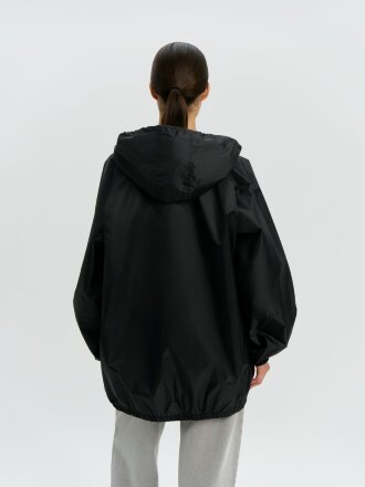 Дождевик-анорак Alatau, укороченный, черный, единый размер Дождевик-анорак Alatau, укороченный, черный, единый размер