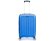 Чемодан TORBER В Отпуск, ярко-синий, полипропилен, 65,5 х 43,5 х 26 см, 62 л