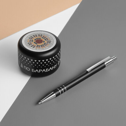 Беспроводная колонка Passion 80dB 600 mAh, черная Беспроводная колонка Passion 80dB 600 mAh, черная