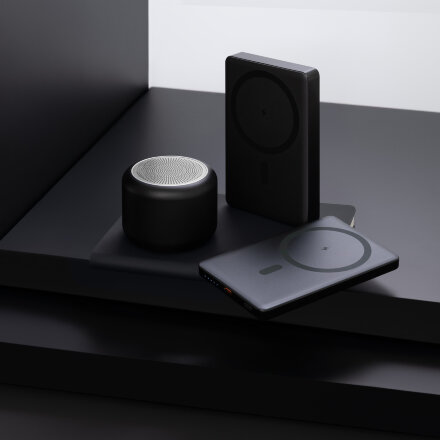 Беспроводная колонка Passion 80dB 600 mAh, черная Беспроводная колонка Passion 80dB 600 mAh, черная