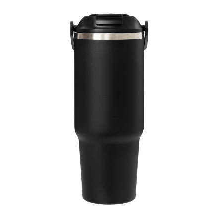 Термокружка вакуумная Montana, черный