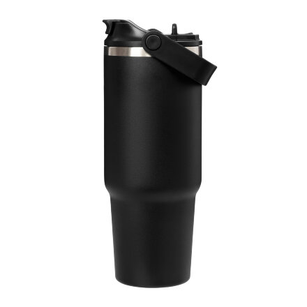Термокружка вакуумная Montana, черный