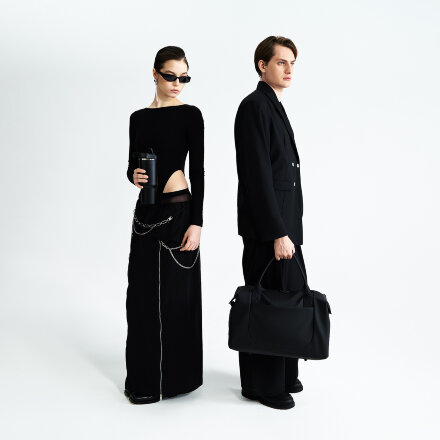 Термокружка вакуумная Montana, черный