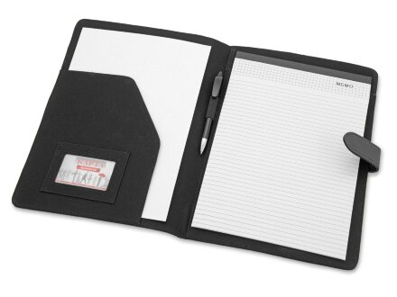 Папка для документов Барлетто, черный Папка для документов Барлетто, черный