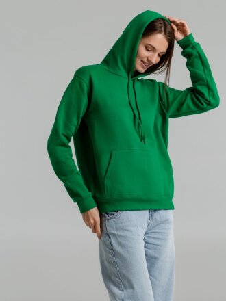 Толстовка с капюшоном Snake II ярко-зеленая Толстовка с капюшоном Snake II ярко-зеленая